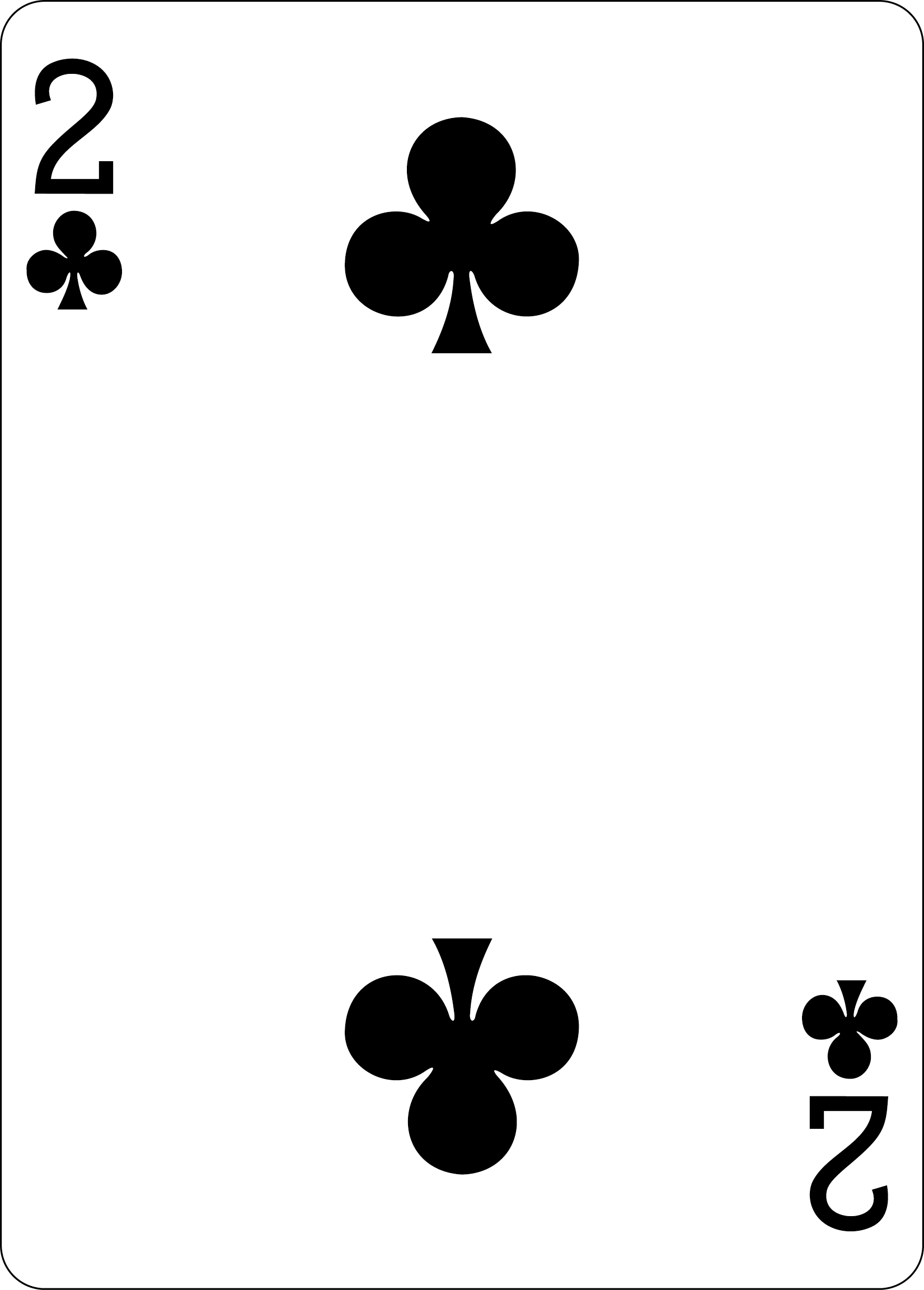 2 of Clubs