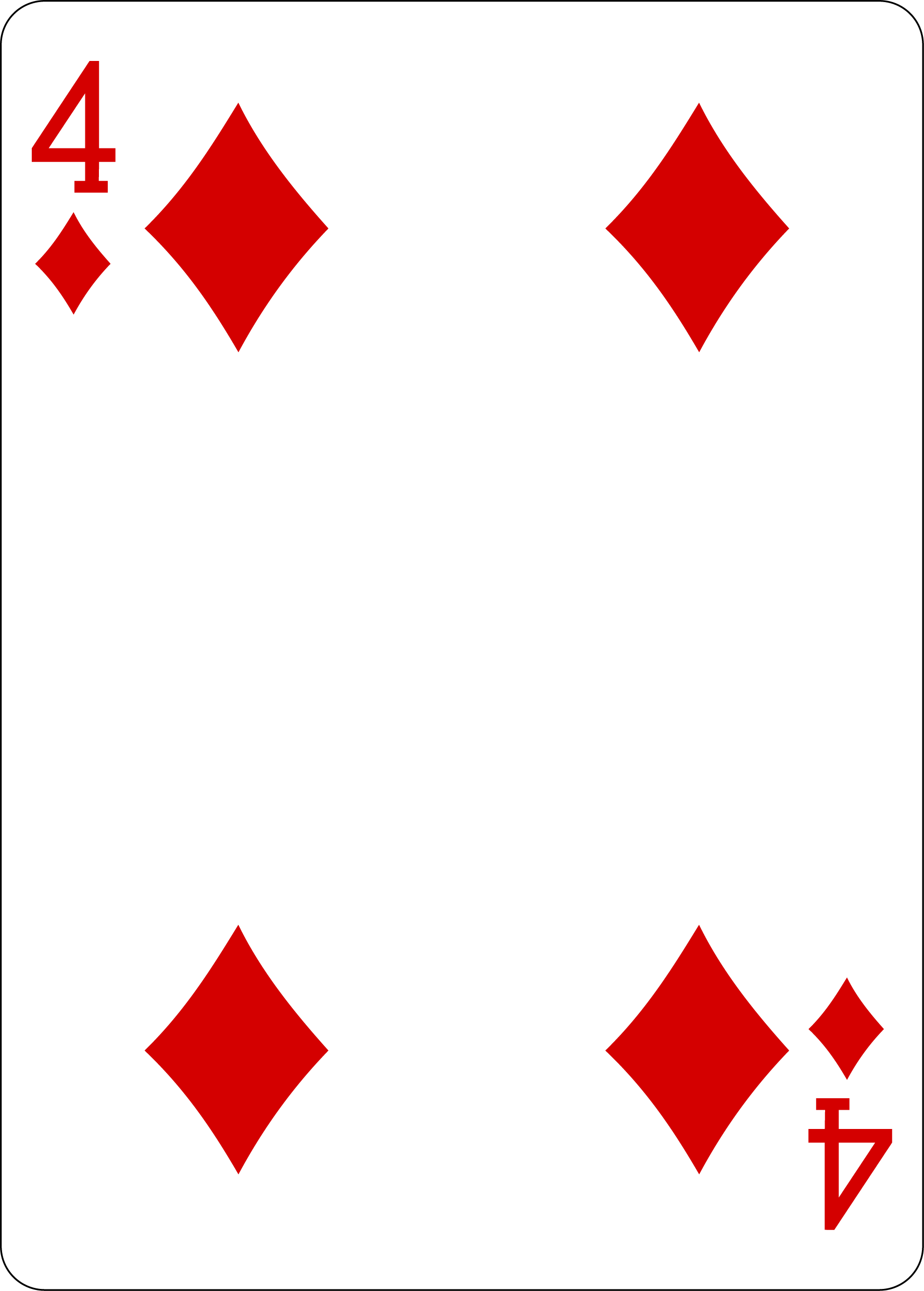 4 of Diamonds