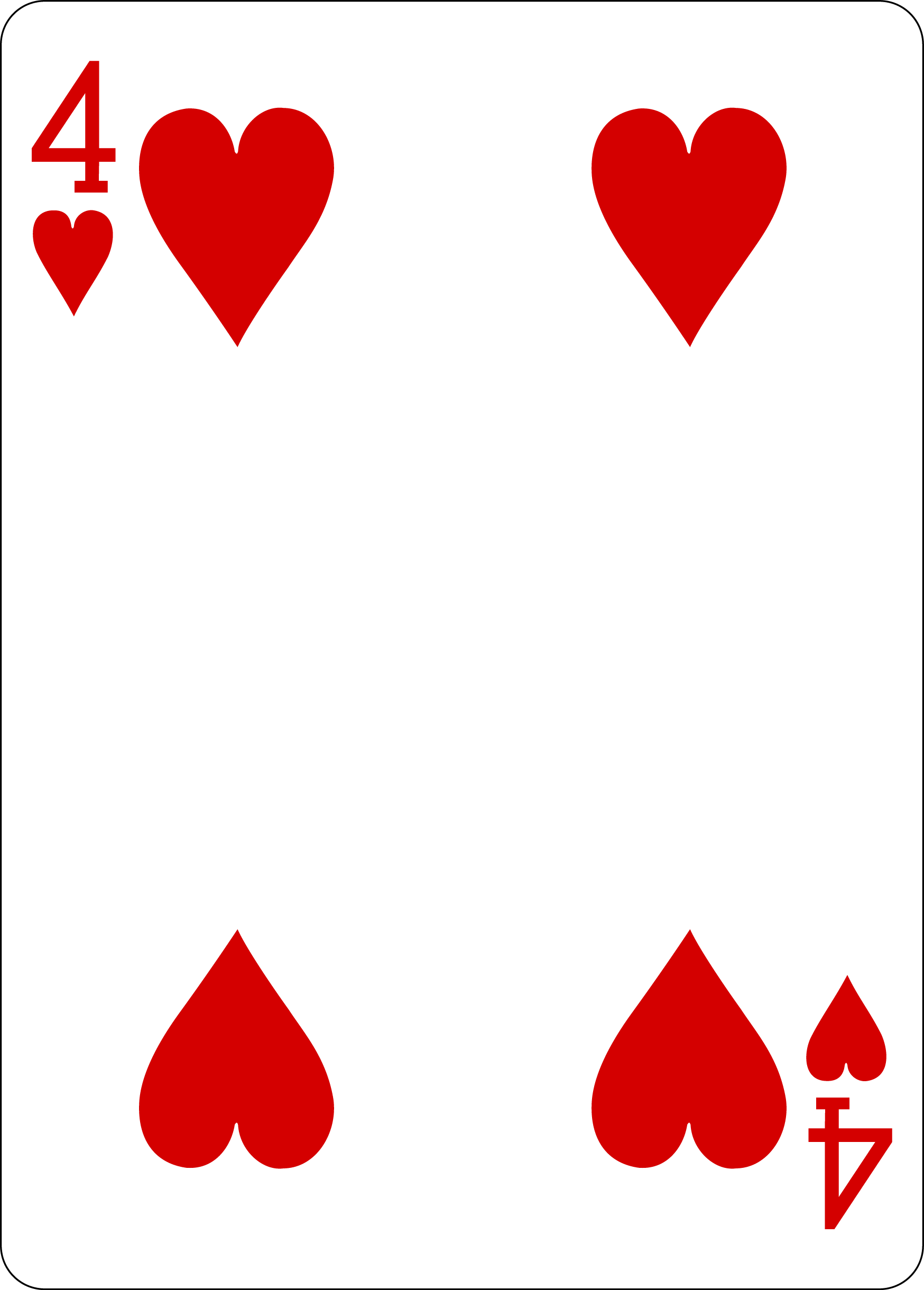 4 of Hearts