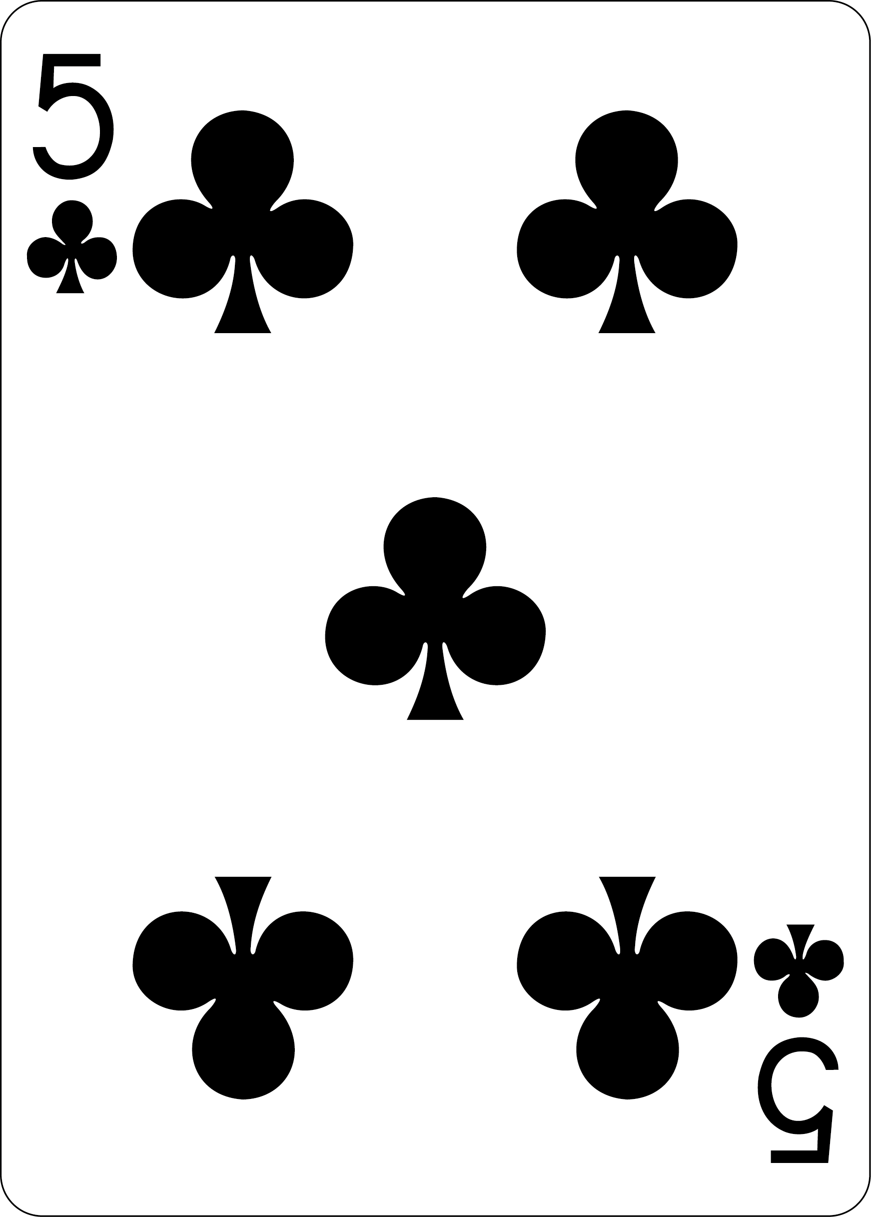 5 of Clubs