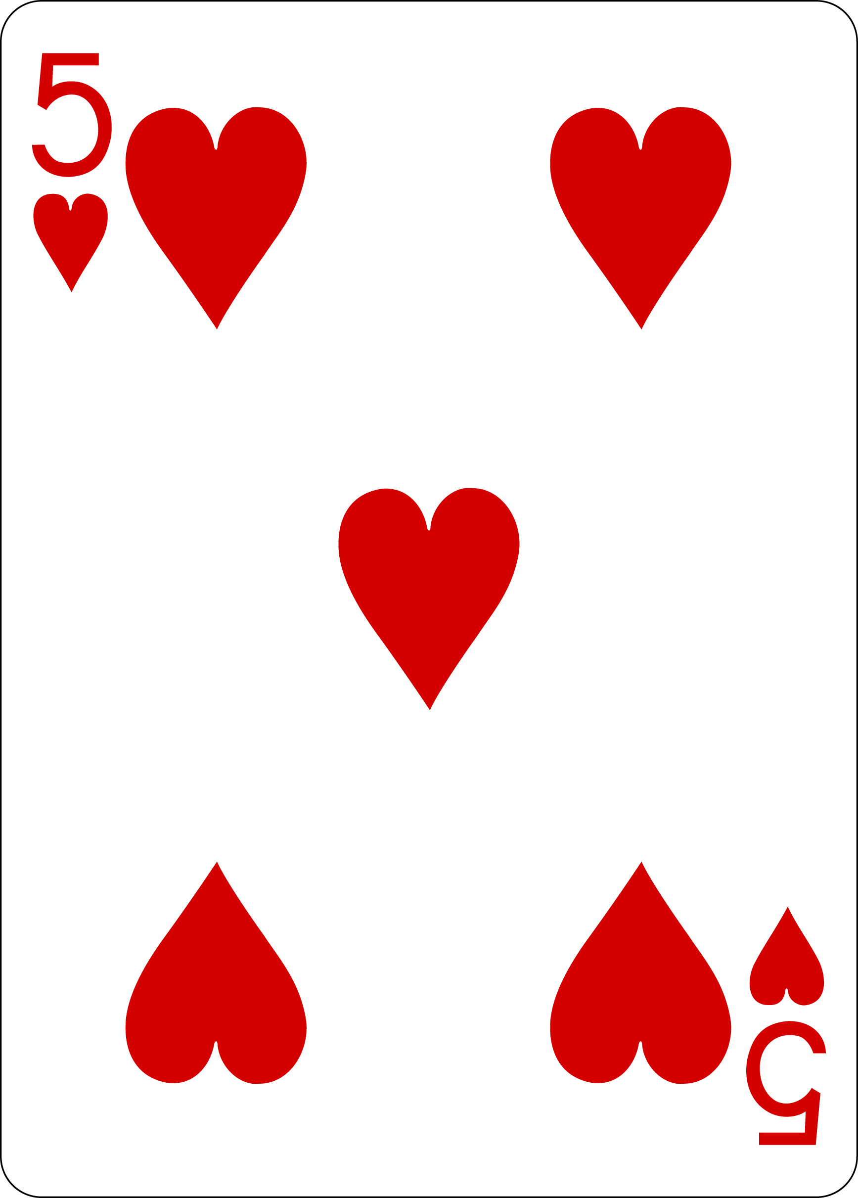 5 of Hearts