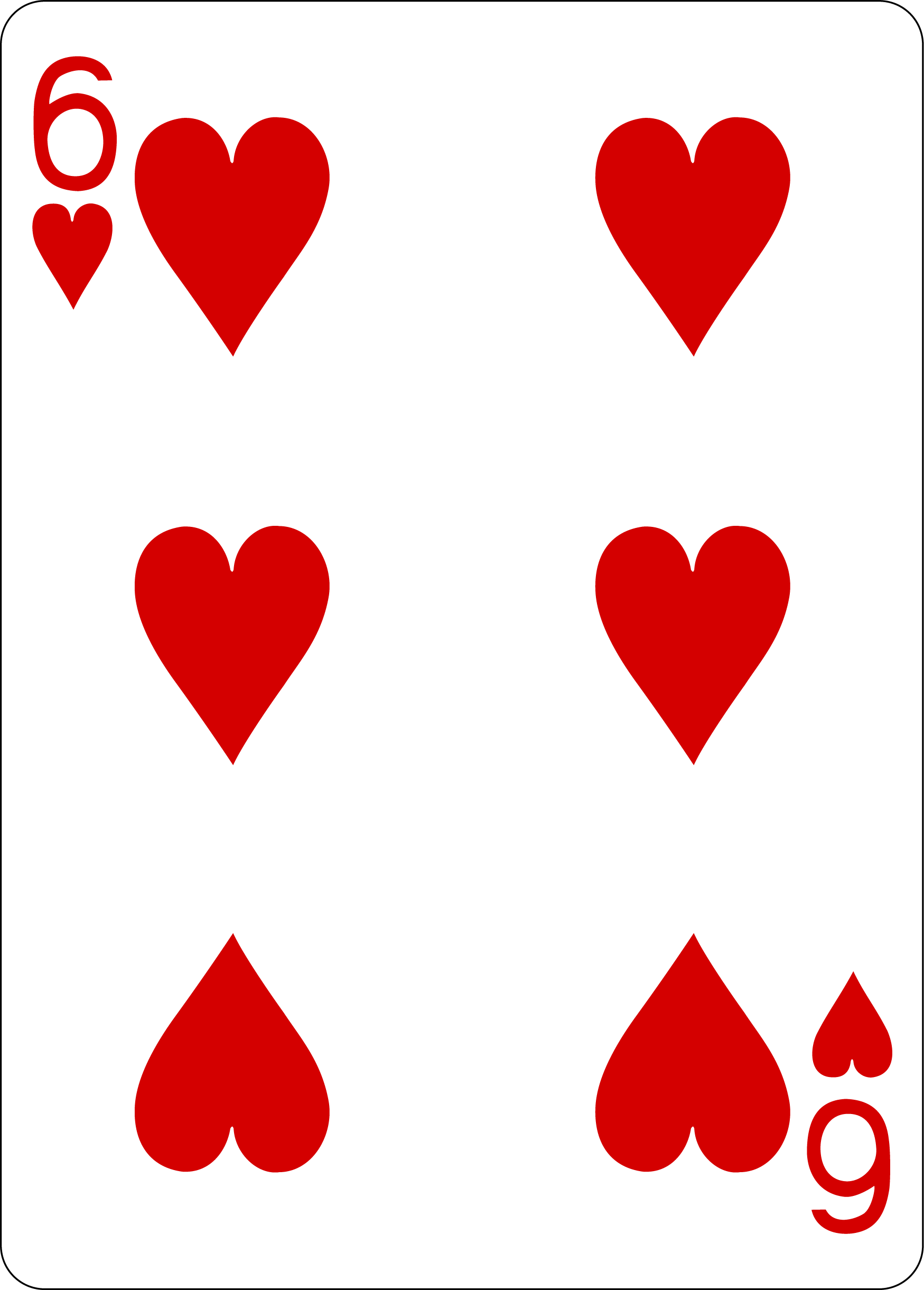 6 of Hearts