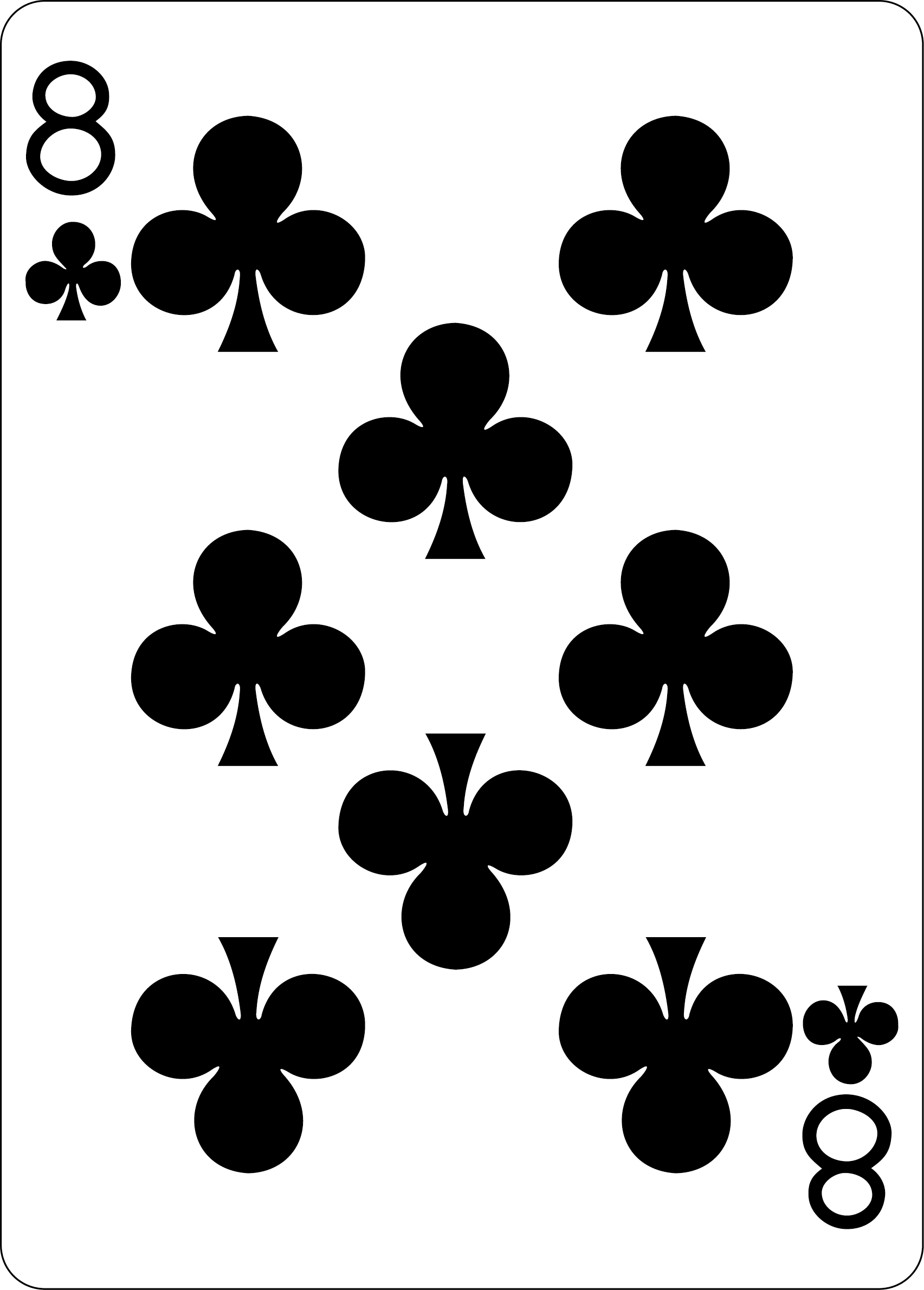 8 of Clubs